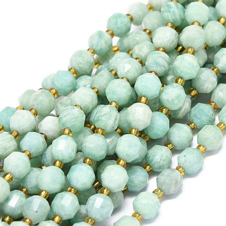 Natural Amazonite Beads Strands G-O201B-67A-1