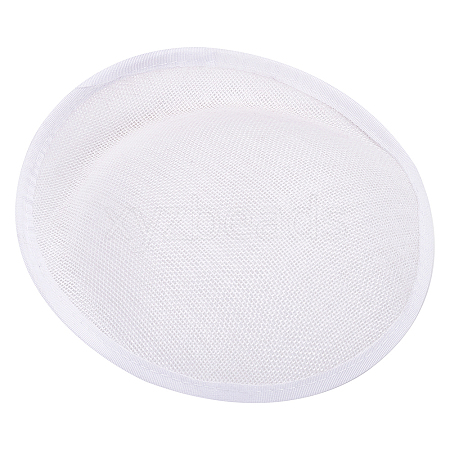 Linen Cloth Mini Hat Fascinator Base AJEW-WH0472-53A-1