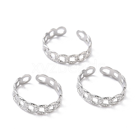 Tarnish Resistant 304 Stainless Steel Finger Rings RJEW-L102-04P-1