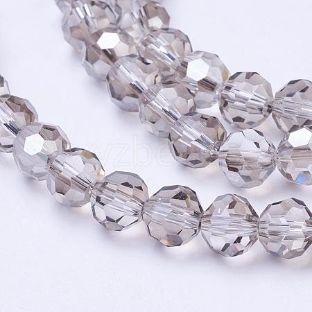 Glass Beads Strands EGLA-J042-8mm-15-1