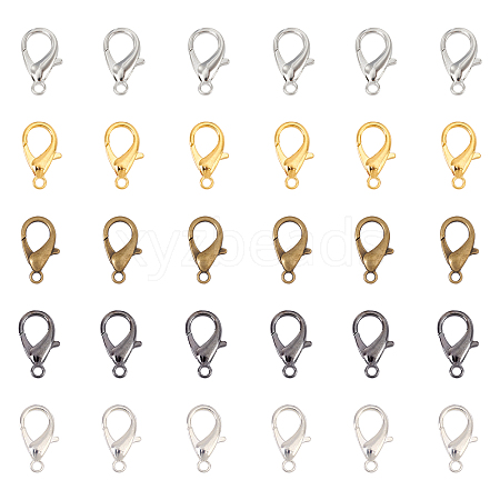 Zinc Alloy Lobster Claw Clasps PALLOY-CA0001-64-RS-1