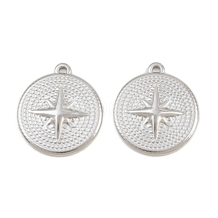 304 Stainless Steel Pendants SA-CBAB51A-19P-1