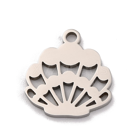 Non-Tarnish 201 Stainless Steel Charms STAS-U016-04P-1