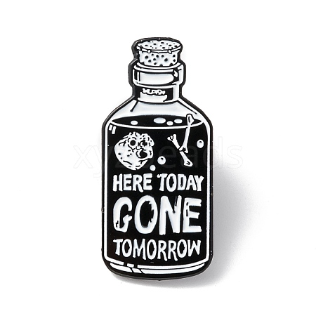 Here Today Gone Tomorrow Enamel Pin ENAM-K053-48-1