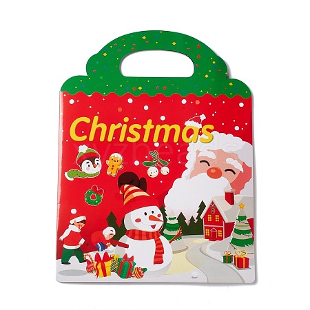 Christmas Mixed Shapes Stickers DIY-G061-10-1