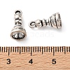 Tibetan Style Alloy Pendants FIND-E061-01AS-D-3