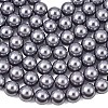 Eco-Friendly Dyed Glass Pearl Round Beads Strands HY-A002-10mm-RB028-2