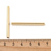 Brass Tube Beads KK-H503-03G-03-3