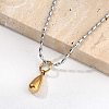 304 Stainless Steel Geometric Pendant Necklaces for Women NJEW-S439-04C-GP-2