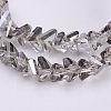 Electroplate Glass Beads Strands EGLA-J145-6mm-PL01-3