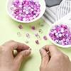 300Pcs 10 Styles Mixed Styles Acrylic Beads MACR-YW0002-99A-5