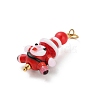 Christmas Handmade Lampwork Pendants LS-STAS-C147-03A-2