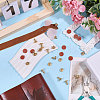 Cowhide Leather Spacer Beads FIND-CA0011-34-5