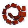 Natural Red Jasper Beads Strands G-C098-A26-01-3