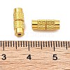 Column Brass Screw Clasps X1-KK-M143-01G-3