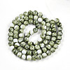 Baking Paint Glass Beads Strands DGLA-N003-10mm-C06-3