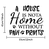 PVC Quotes Wall Sticker DIY-WH0200-082-2