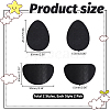 AHADERMAKER 4 Pair 2 Styles Skid Rubber Shoes Bottom FIND-GA0003-83-2