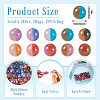 20Pcs 10 Colors Cat Eye Beads FIND-TA0009-88-5