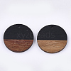 Resin & Walnut Wood Pendants RESI-S358-02D-08-2