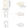 304 Stainless Steel Earring Hooks STAS-PH0019-05-2