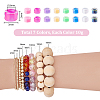 7 Sets 7 Colors Transparent Colours Luster & Rainbow Glass Seed Beads GLAA-PH0003-80-6