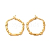 PVD Vacuum Plating 304 Stainless Steel Heart Hoop Earrings for Women EJEW-P219-15G-1