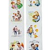 Father's Day
 8 Styles Stickers Roll DIY-R083-01C-1