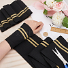 BENECREAT 2Pcs 95% Cotton & 5% Elastic Fiber Ribbing Fabric for Cuffs FIND-BC0004-47A-3