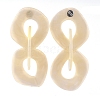 Acrylic Dangle Stud Earrings EJEW-JE03840-03-2