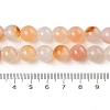 Natural Red Agate Beads Strands G-A248-A06-03-5