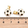 Brass Enamel Pendants KK-CBAEBFB-01B-G-3