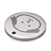 Non-Tarnish Stainless Steel Pendants STAS-G252-01P-3