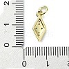 Brass Micro Pave Cubic Zirconia Pendants KK-H475-23G-02-3