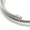 Non-Tarnish Stainless Steel European Bracelet OQ8559-3-3