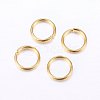 304 Stainless Steel Open Jump Rings X-STAS-O098-01G-16-1