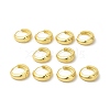 Rack Plating Brass Hinged Thick Hoop Earrings for Women EJEW-E270-19G-3