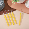 TPR Handle Aluminum Crochet Hook Needles TOOL-TA0001-13D-3
