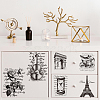 3 Sheets 3 Styles PVC Waterproof Decorative Stickers DIY-WH0404-071-4