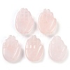 Natural Rose Quartz Pendants G-K359-03J-1