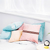 about 10.5~11 yards Ethnic Style Polycotton Jacquard Leaf Ribbons OCOR-GO0001-15A-6