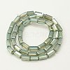 Electroplate Glass Beads EGLA-J023-8x4mm-WLS10-5