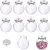 CHGCRAFT Glass Empty Wishing Bottle Pendants GGLA-CA0001-02-1