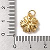 Brass Micro Pave Cubic Zirconia Pendants KK-K358-01B-G-3