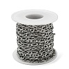 304 Stainless Steel Figaro Chains CHS-K001-84P-1