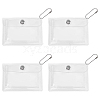 Transparent PVC Coin Wallets ABAG-WH0044-28-1