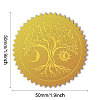 Self Adhesive Gold Foil Embossed Stickers DIY-WH0211-384-2