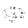 Tarnish Resistant 304 Stainless Steel Earring Hooks STAS-F271-01A-P-1