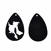 Spray Painted Iron Pendants IFIN-T016-63A-3