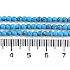 Synthetic Turquoise Beads Strands G-U004-02J-5